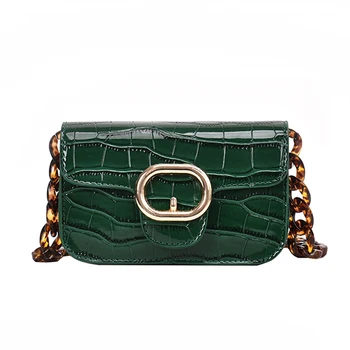 

Mini Crossbody Bags For Women 2019 Acrylic Chain Strap Shoulder Bag Lady Travel Purses and Handbags Cross Body Bag Women's Bags
