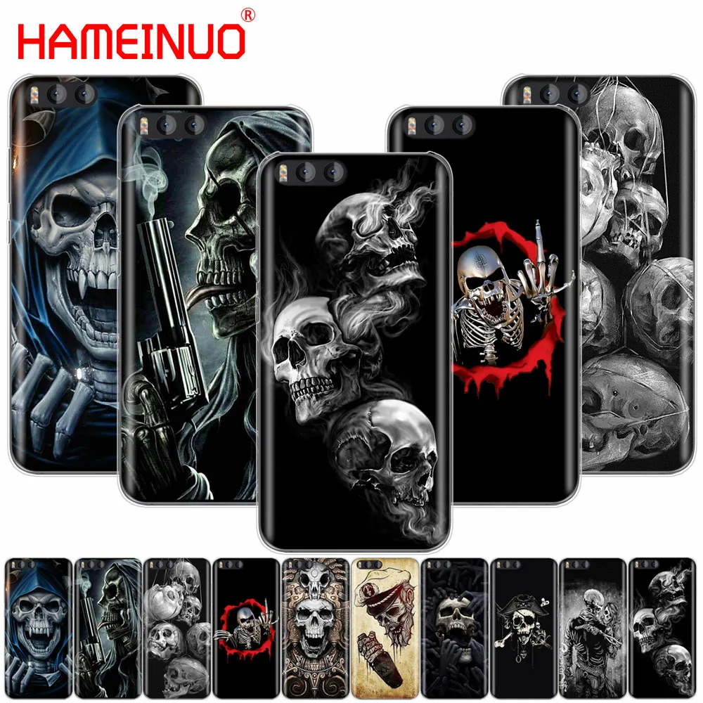 HAMEINUO чехол с черепом из ужасов для Xiaomi Mi 3 4 5 5S 5C 5X 6 Mi3 Mi4 Φ 4I 4C Mi5 MI6 NOTE MAX 2 mix plus |