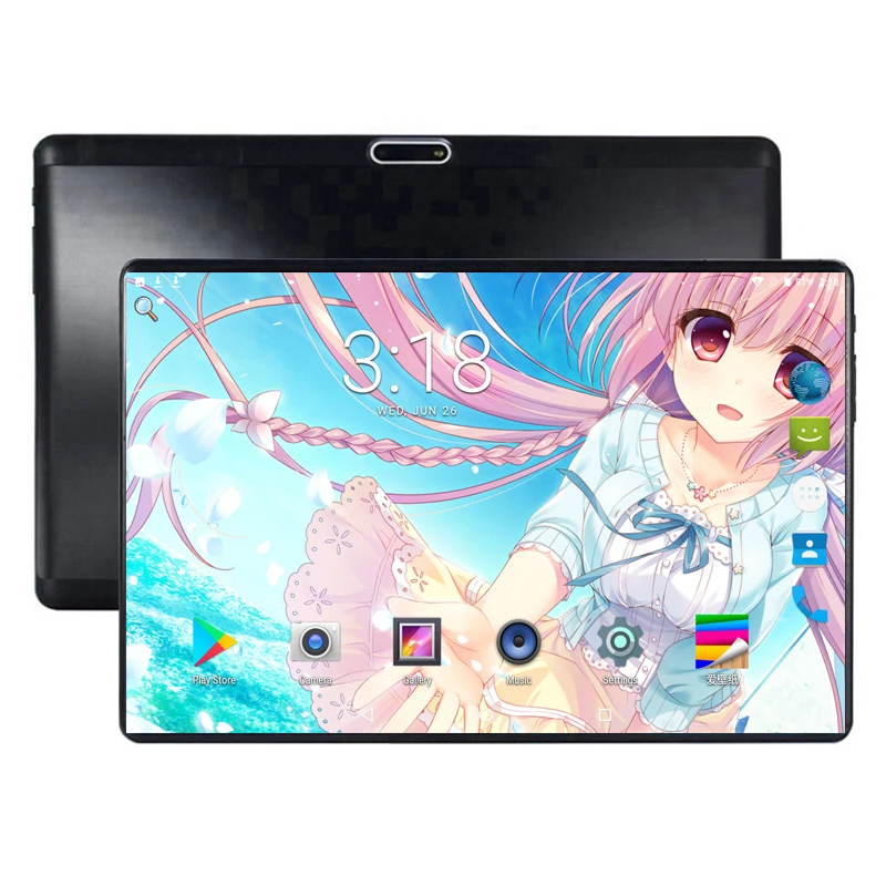 

2019 New 10 inch tablet Android 8.0 Octa Core 6GB RAM 64GB ROM 8 Cores 1280*800 IPS 2.5D Glass Screen GPS Tablets 10.1