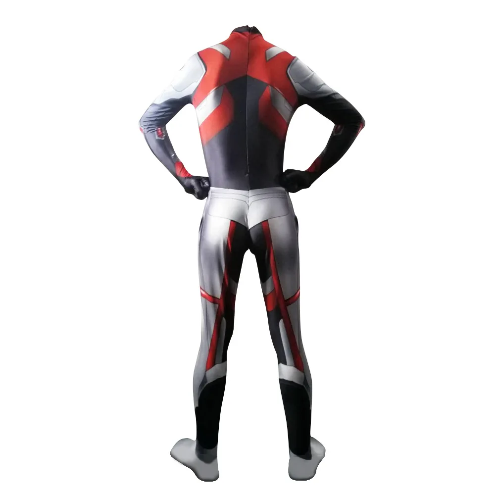 2019 Avengers Endgame Quantum Realm Kostuum Advanced Tech Cosplay Costume Iron Man 3D Print Fullbody Suit For Kids Adult Custom