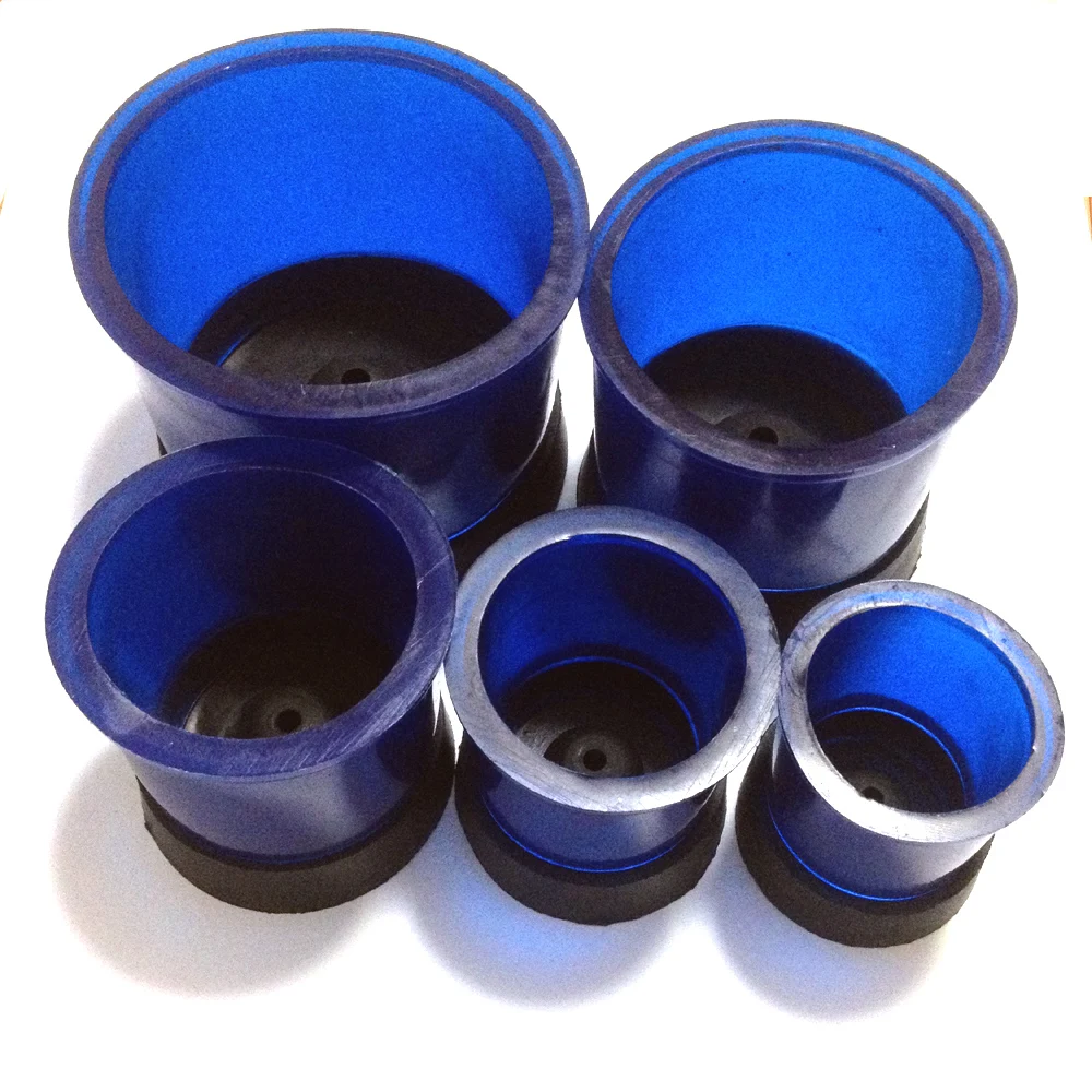 

5 pcs/lot,Dental Lab Materials,Blue plastic models, embedding ring,wax-embedded circle, centrifugal casting cup, with base