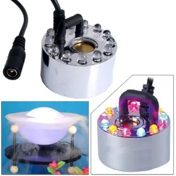 NEW-12-Lights-LED-MIST-MAKER-MACHINE-POND-FOGGER-MISTER