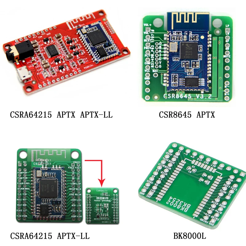 CSR8645 Bluetooth V4.0 усилитель платы модуль AUX APTX 2*5 вт DIY Bluetooth