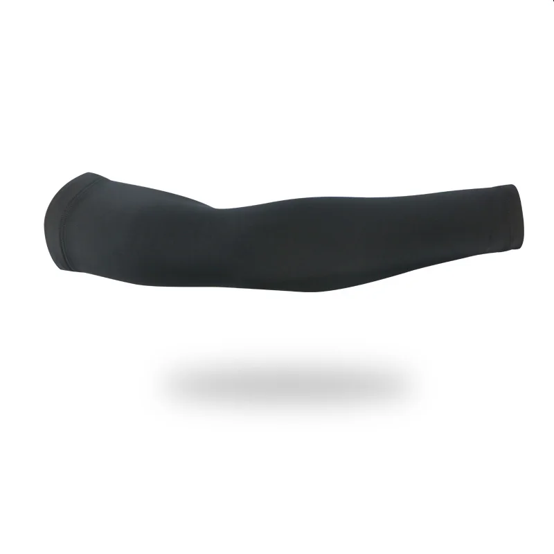 1 زوج الطائرة أكمام أذرع تبريد كرة السلة Barcer شريط إطالة Armguards عالية مطاطا الرياضة الكوع كم مدفئات للذراع الكوع سادة