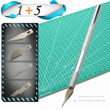 Cuchillo de tallado o 5 cuchillas para tallado de madera, herramientas para tallado de madera, escultura artesanal de fruta, cuchillo de utilidad de grabado, herramienta de papelería de corte artesanal