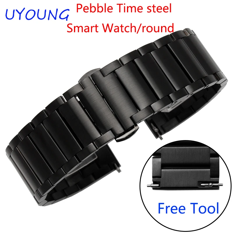 For Pebble Time Steel Steel 2 font b Smart b font font b watch b font For Pebble Time Steel Steel 2 font b Smart b font font b watch b font