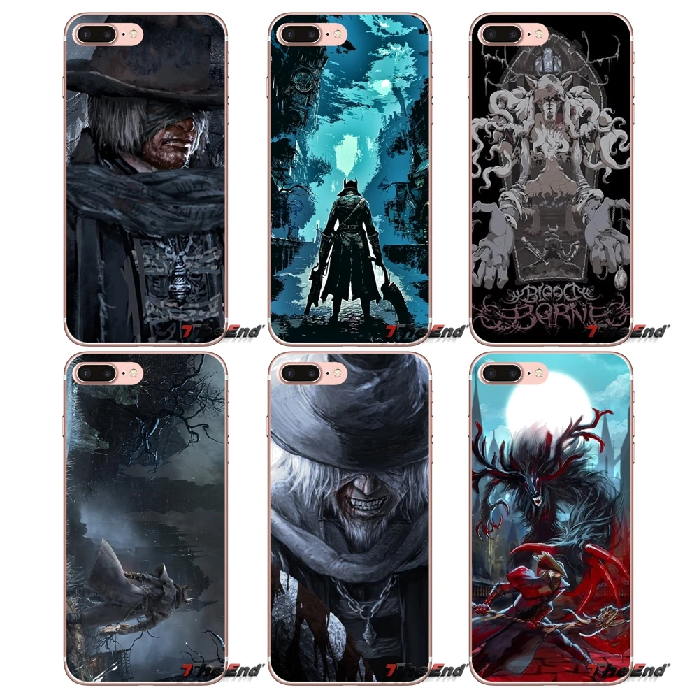 

Silicone Skin Cover Bloodborne Platinum arts For Huawei P Smart Y6 P8 P9 P10 Plus Nova P20 Lite Pro Mini 2017 SLA-L02 SLA-L22 2i