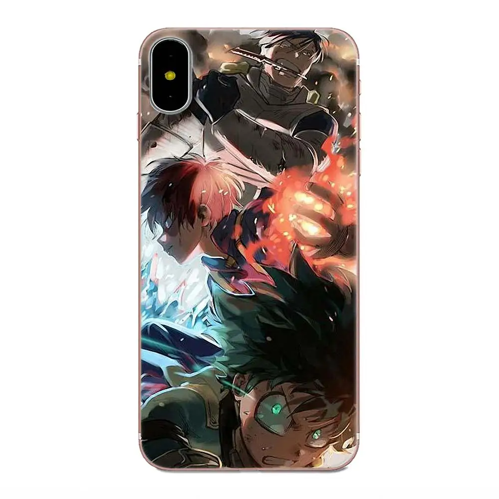 Для Moto G G2 G3 G4 G5 HTC 530 626 628 630 816 820 One A9 M7 M8 M9 M10 E9 Plus U11 рисунок ТПУ аниме My Hero