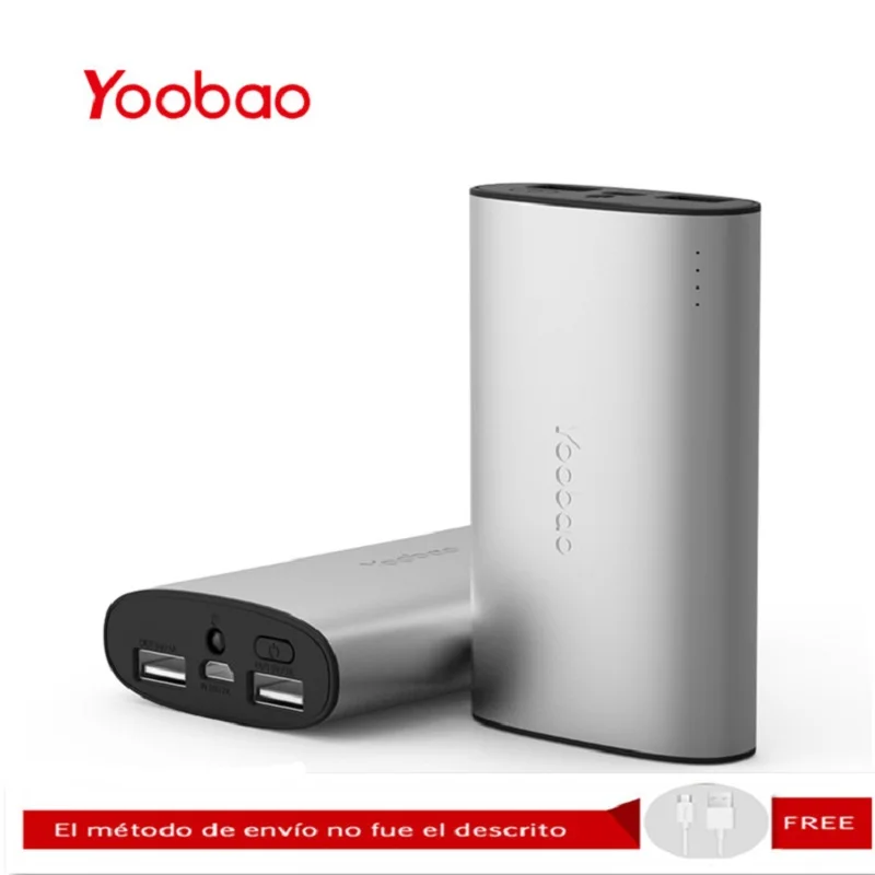 Yoobao YB 6013Pro 10200 мАч внешний аккумулятор ультра тонкий полимерный металлический
