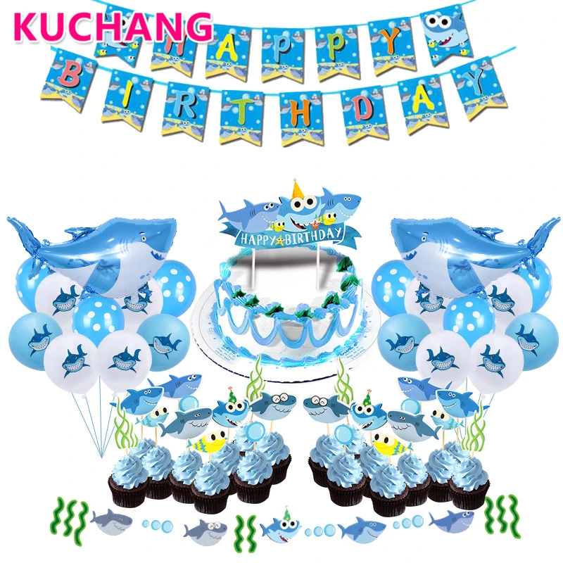 Banniere Joyeux Anniversaire Requin Drapeaux Gateau Requin Ballons En Latex Bleus Decorations De Fete D Anniversaire Pour Enfants Fournitures De Fete En Mer Pour Fete Prenatale Aliexpress Banniere Joyeux Anniversaire Requin Drapeaux Gateau Requin Ballons En Latex Bleus Decorations De Fete D Anniversaire Pour Enfants Fournitures De Fete En Mer Pour Fete Prenatale Aliexpress