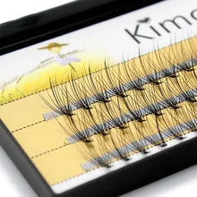 Kimcci Мода 60 шт. профессиональный макияж индивидуальные Кластерные ресницы прививка поддельные накладные для ресниц
