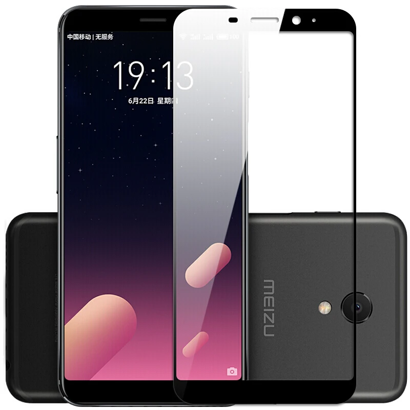9 H 2.5D закаленное Стекло для Meizu M6s mblu S6 Экран протектор m6s 5.7 &quotфильм полное