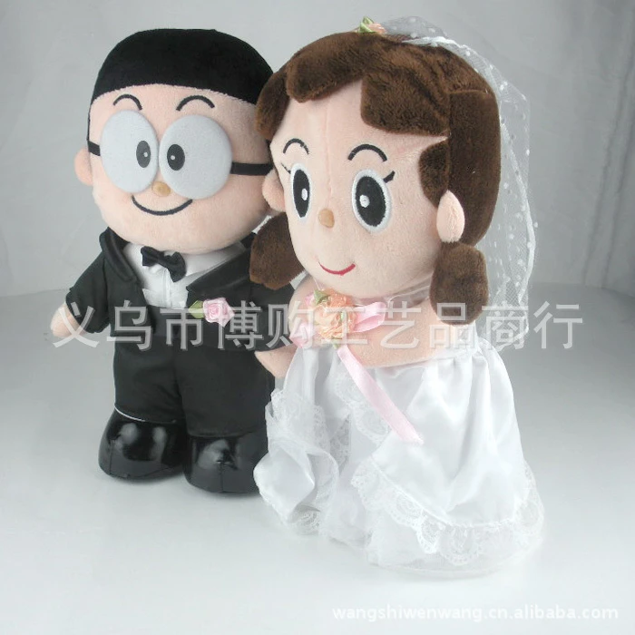 doraemon wedding doll
