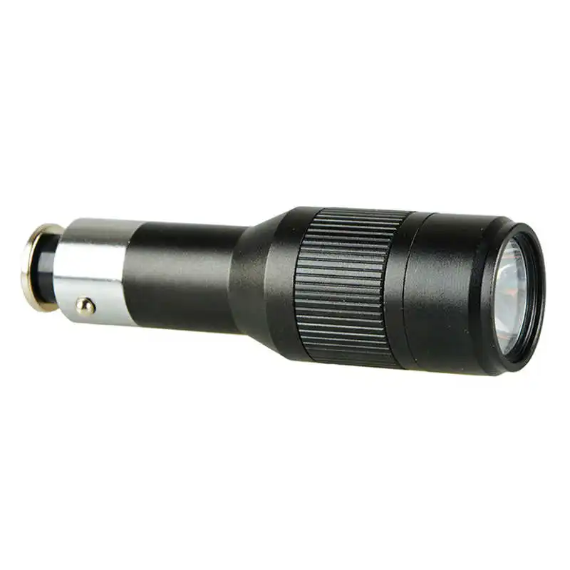 Q5 LED Car Cigarette Lighter Vechicle Charging Flashlight Torch LAMP powerful led flashlight rechargeable laser pointer #4S18 (7)