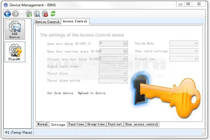DIYSECUR Биометрические табельные часы с отпечатком пальца и доступ Управление со считывателем идентификационным карт+ TCP+ USB