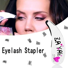 ZAYAL Eyelash Stapler Mini False Eyelashes Curl Eyelash Extensions Fake Lashes Tools Contains 45 Clusters Of Eyelashes New