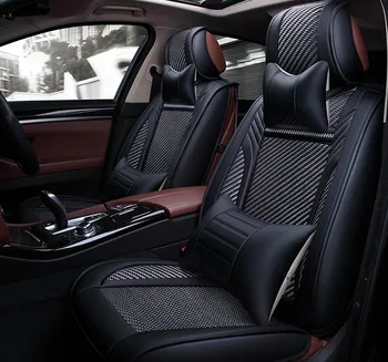 

High quality! Full set car seat covers for BMW 5 Series G30 2018-2017 breathable durable fashion seat covers,Free shipping