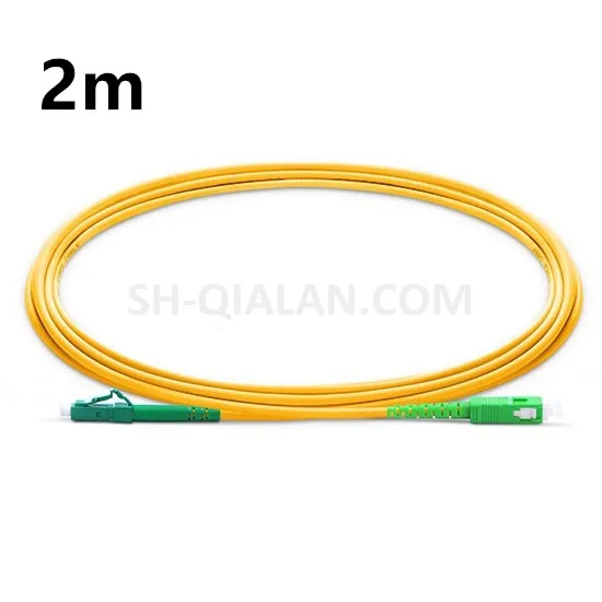 

Optical Patchcord LC APC to SC APC 2m Fiber Patch Cord Simplex 2.0mm PVC 9/125 Single Mode Fiber Patch Cable UPC Fiber Jumper