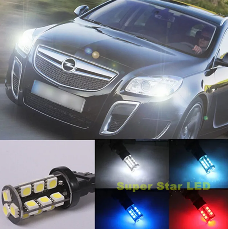 

2 x 7443 W21/5W T20 W21/5W LED Front Parking Light & Day Time Running Light DRL Light Source For Opel Insignia