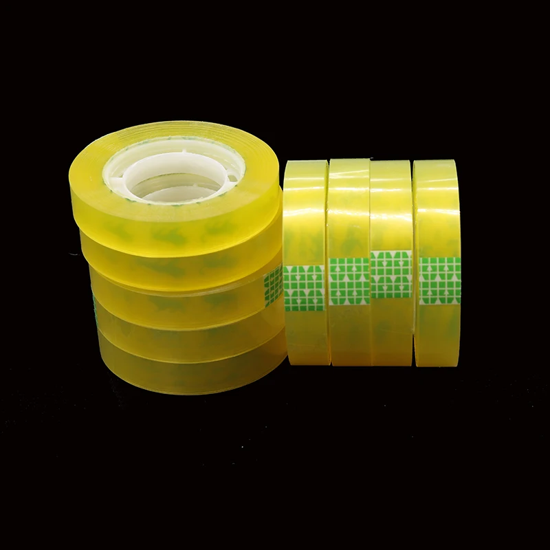 

Children'S Stationery Transparent Tape 1cm*30m Student Error Correction Tape Sealing Tape School School Supplies 5pcs