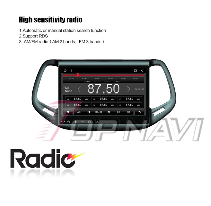 dvd player car For Jeep Compass 2016
