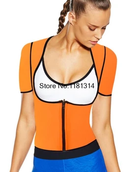 

Sexy Bodysuit Women Body Neoprene Shaper Slimming Sweat Fat Burning Underwear T shirt Shapewear Vest Slimming Suits XS-5XL