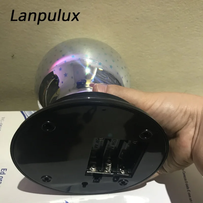 Lanpulux 3D Светящееся Стекло LED игрушка портативная Настольная лампа с прямым