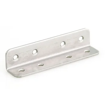 

Stainless Steel Corner Brackets Angle Iron 90 Degree Right Angle Connector L Shape 2.0x20x20x90 Corner 10pcs
