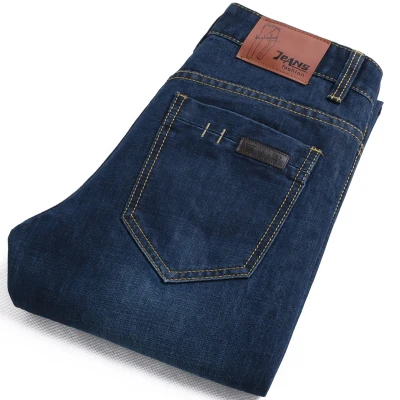 Хит, новые мужские джинсы, модная брендовая одежда, мужские синие брюки, трендовые мужские высококачественные повседневные штаны, размер 28-38