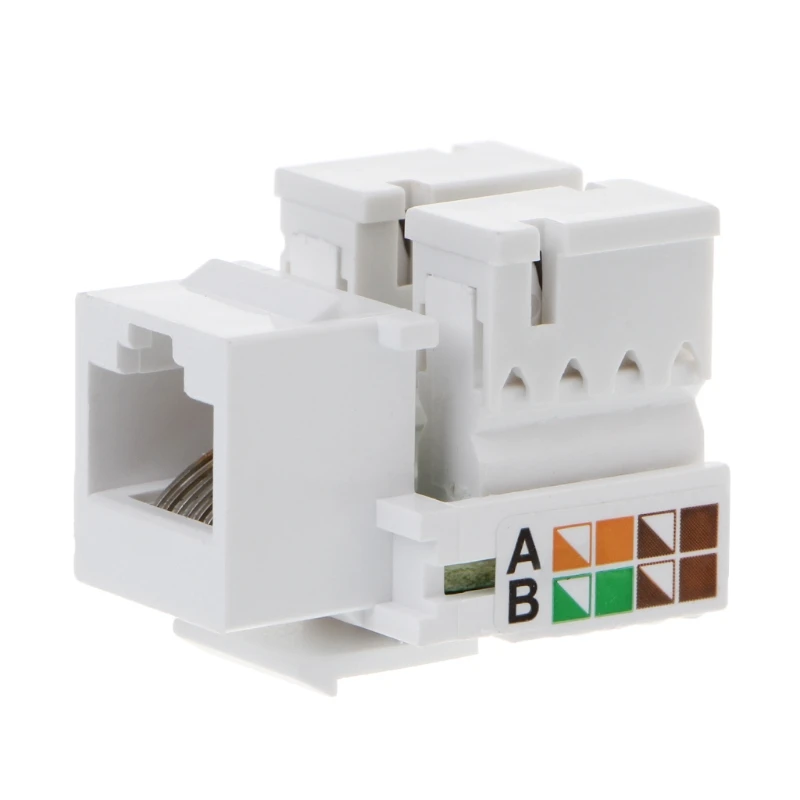 

Сети Ehanced Cat5E UTP 110 удар вниз Keystone Jack RJ45 CAT5 Совместимость