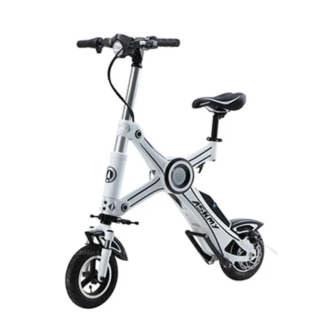 Askmy x3 Электрический скутер велосипед 12 дюймов 36 в 250 Вт электрические скутеры складной электрический скутер для взрослых с Bluetooth управлением - Цвет: white