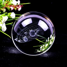 3D Глобус стеклянный шар модель планеты Земля солнечная система хрустальный шар Глобус стеклянные линзы Сфера украшение дома подарок 80 мм 100 м