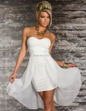 Vestidos longo 2016 nova moda das mulheres summer dress sexy strapless vestidos de festa elegante chiffon casual dress vestidos s1189
