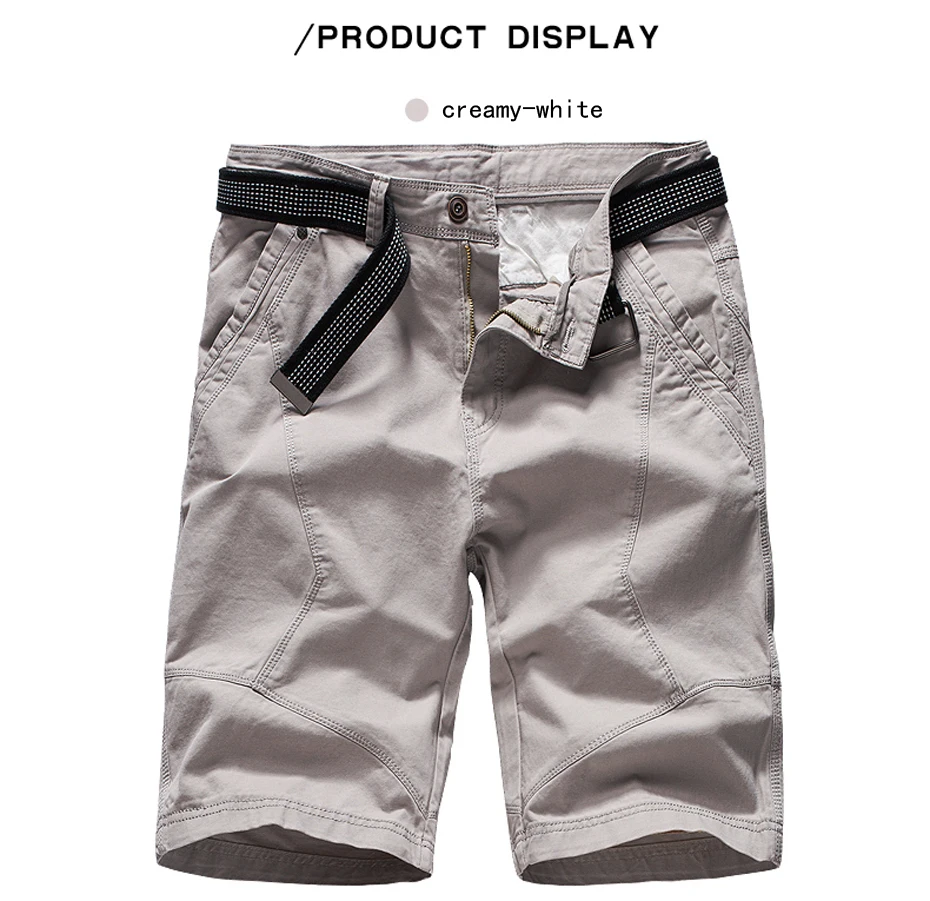 Летние Новые однотонные шорты свободный пояс мужские хлопок Slim Fit по колено повседневные мужские шорты плюс размер 6 цветов 18751-5