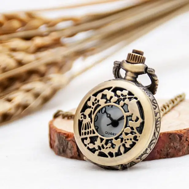 wholesale-price-good-quality-fashion-lady-girl-women-retro-quartz-new-bronze-brass-owl-cage-pocket-watch-necklace-hour