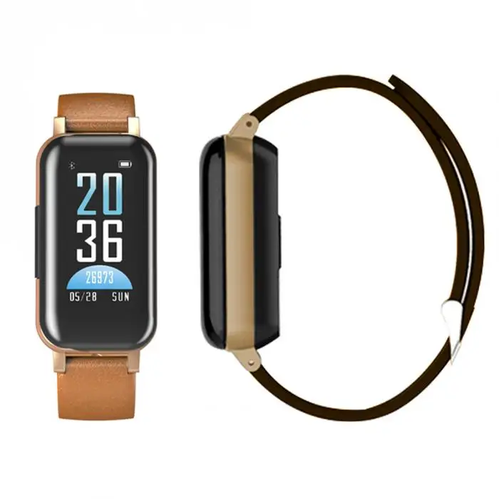 Good Quality Smart Watch with Earphones Sports Heart Rate Sleeping Monitoring and lots of function JR Deals