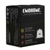5pcs EMOHOME 5/10 шт. Nespresso многоразового использования Кофе капсула pod Многоразовые Совместимость с фильтром для кофемашины Nespresso машины в розницу, не машина - Цвет: 5pcs