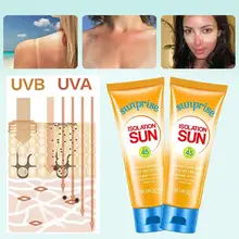 Солнцезащитный крем 45 УФ-излучение защита от солнца защитный крем для лица отбеливающий солнцезащитный лосьон для тела 80 мл