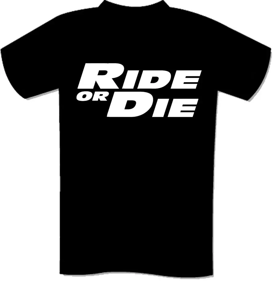 Футболка с надписью Ride of Die! JDM PAUL WALKER TRIBUTE CARS AUTOMOTIVE FUNNY S M L X-L Классическая