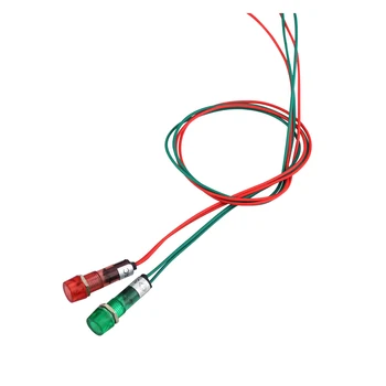 

380V Water Boiler Power indicator Light, Water Tank Signal Lamp,Tea Furnace Tea Red Green Light, Water Heating Furnace Accessory
