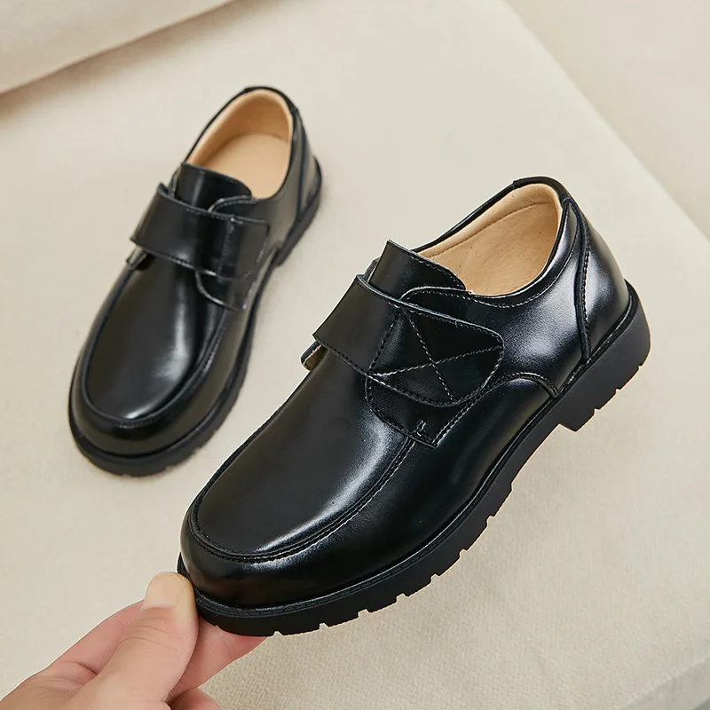 Для маленьких мальчиков Свадебная кожаная обувь для детей детские, из натуральной кожи Студенческая школьная обувь для детей, в стиле Оксфорд; платье Вечерние Нарядные туфли для особых событий высокое качество