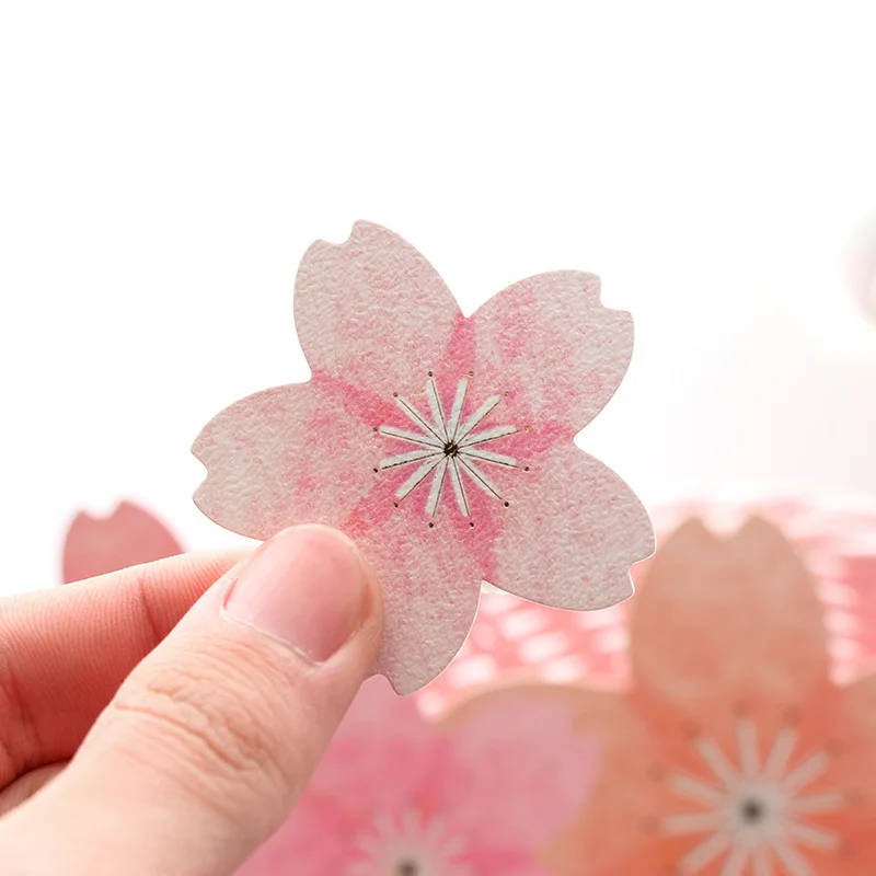 

1 Pack Cherry Blossom Kawaii Stickers Stationery Adesivos Journal Cute Diary Flower Stickers Scrapbooking School Supplies