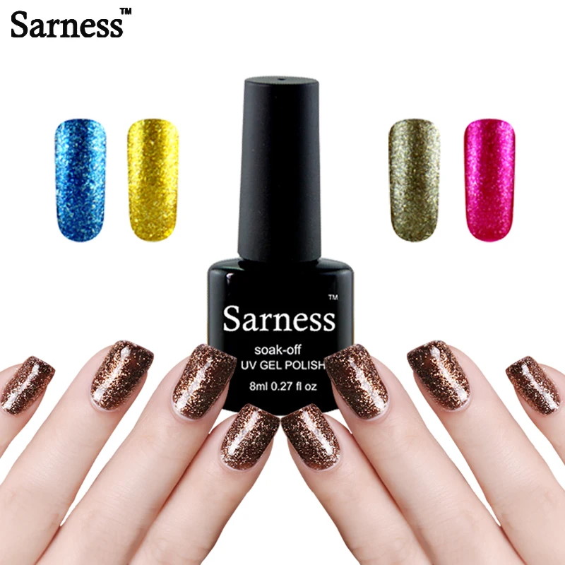 Aliexpress.com : Buy Sarness Varnish Rose Gold Glitter