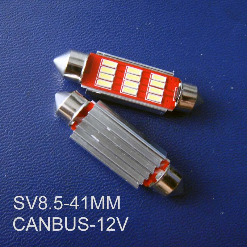 

High quality 42mm 12V Auto Festoon Led Lights CANBUS Error Free Led Car Interior Dome Lamp Reading Bulbs free shipping 5pcs/lot