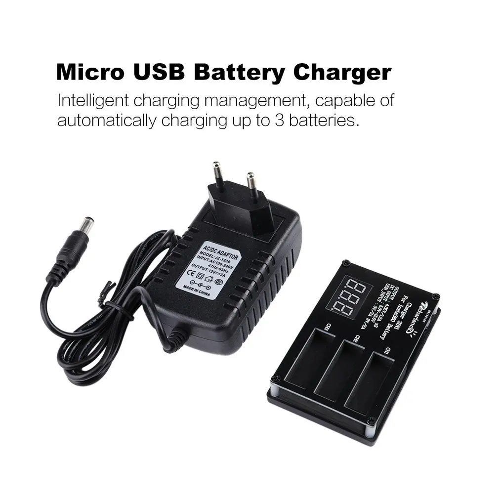 

3 in 1 Micro USB Battery Charger 60min Fast Charging for Insta360 ONE X Panoramic Camera for Powerbank Battery Rechargeable