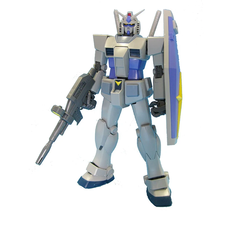 Bandai Gundam 1/100 MG RX 78 3 G GUNDAM VER.2.0 мобильный костюм сборные модельные комплекты фигурки