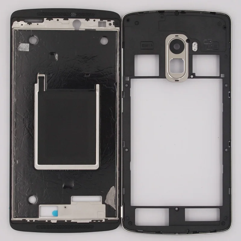 

BaanSam New Front Frame LCD Screen Frame Middle Frame For Lenovo K4 NOTE A7010 Housing Case With Camera Lens