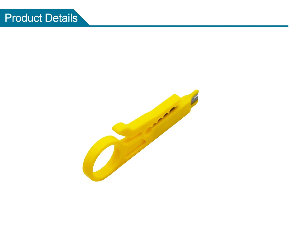Cable Tools Portable Wire Stripper Knife Crimper Pliers Crimping Tool Cable Stripping Cutter Pocket for Network Telephone Line (3)