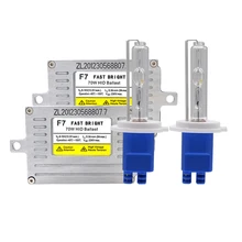 70W Car Headlight Xenon HID Kit 12V DLT F7 Fast Start HID Ballast 70W H7 H1 H11 H3 HB3 HB4 D2H Xenon Bulb Kit 3000K 4300K 6000K