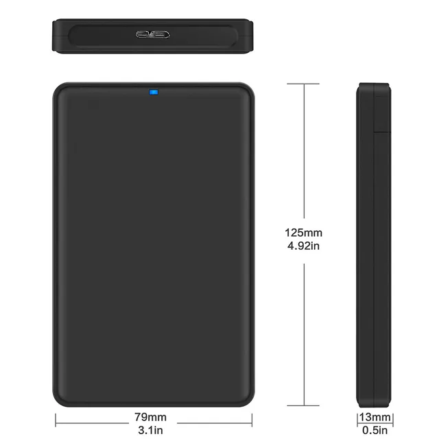 Black 2 5 Inch HDD Box USB 3 0 SATA Hard Drive External Enclosure High Speed HDD Case Support Up To 2TB Without Screws For PC tanie i dobre opinie Dziewiąty świat sata usb 3 0 2 5 w Plastikowe Godzin Czarny 0 1lb 0 17lb Black 2 5 Inch HDD Box USB 3 0 SATA Hard Drive External Enclosure High Speed HDD Case Support Up To 2TB Without Screws For PC tanie i dobre opinie Dziewiąty świat sata usb 3 0 2 5 w Plastikowe Godzin Czarny 0 1lb 0 17lb